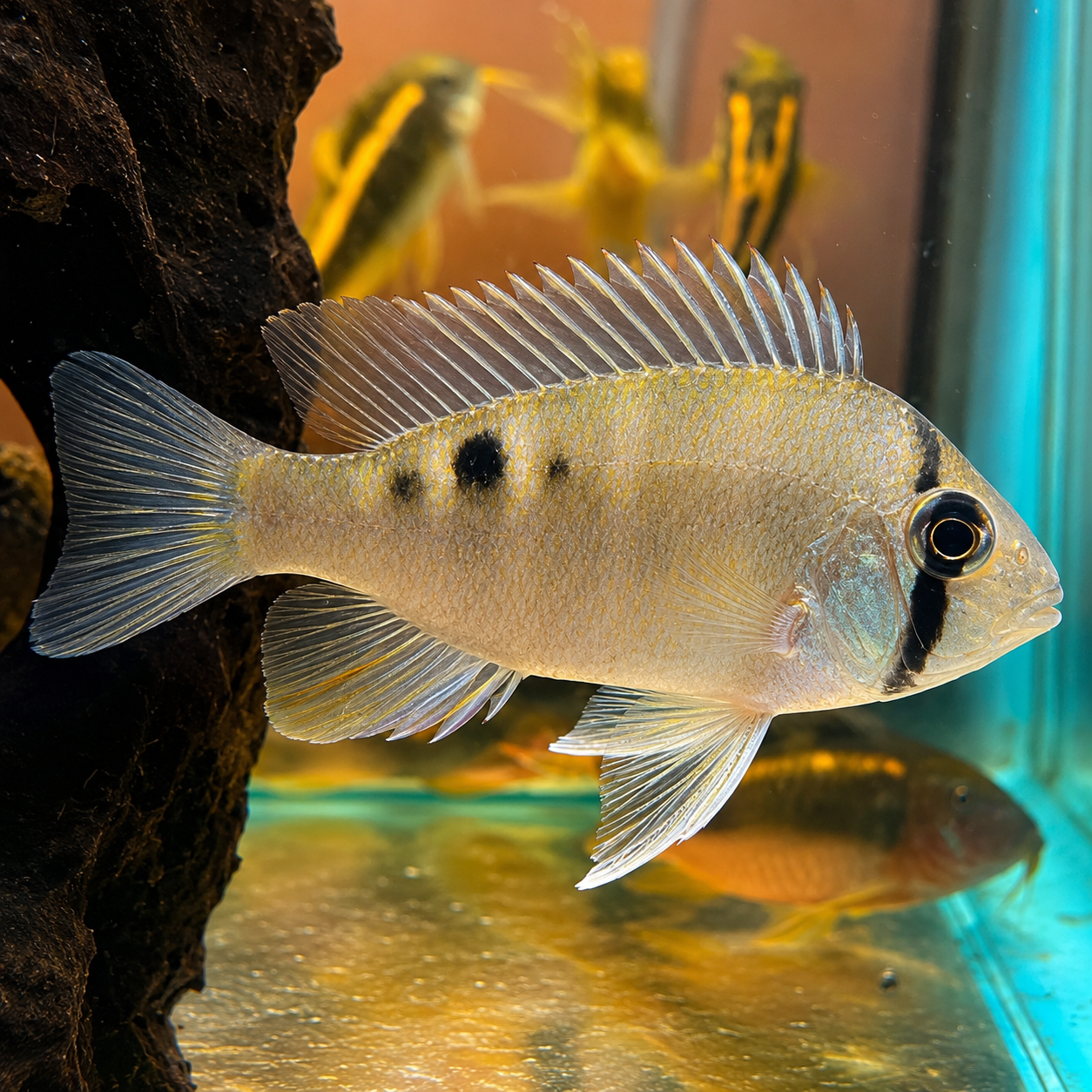 Cupid cichlid (Biotodoma cupido)
